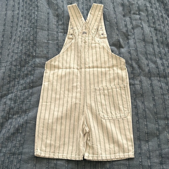 Gently Used Zara Striped Denim Overalls - Picture 3 of 4